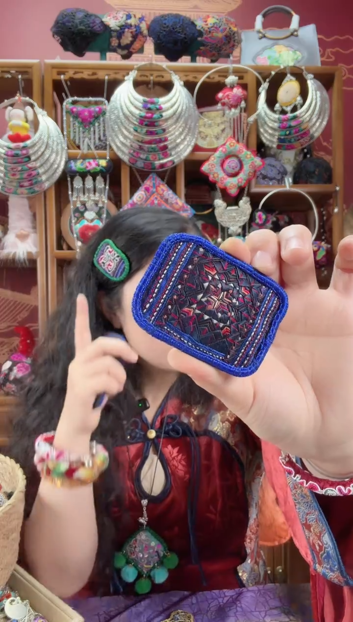 刺绣发夹113甜甜家