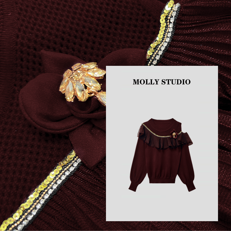 【气质女主】Molly 时尚气质简约 上衣 M2025617