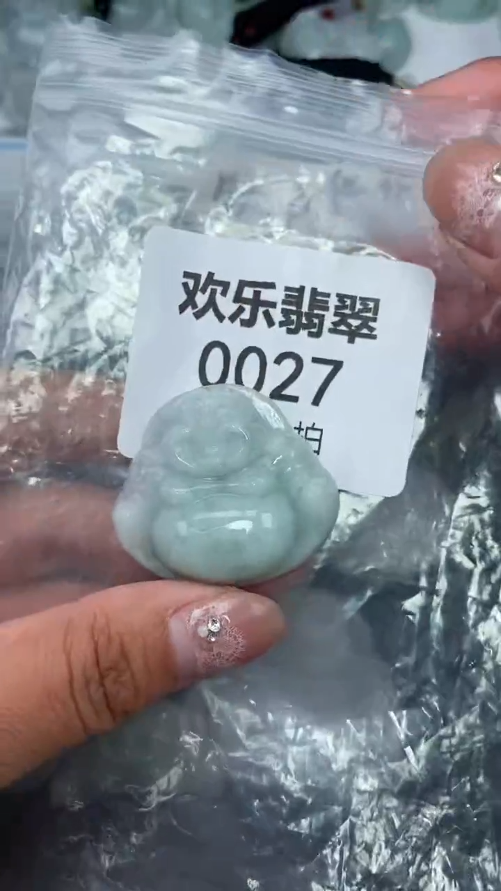 颈饰未镶嵌翡翠缅甸天然翡翠0027