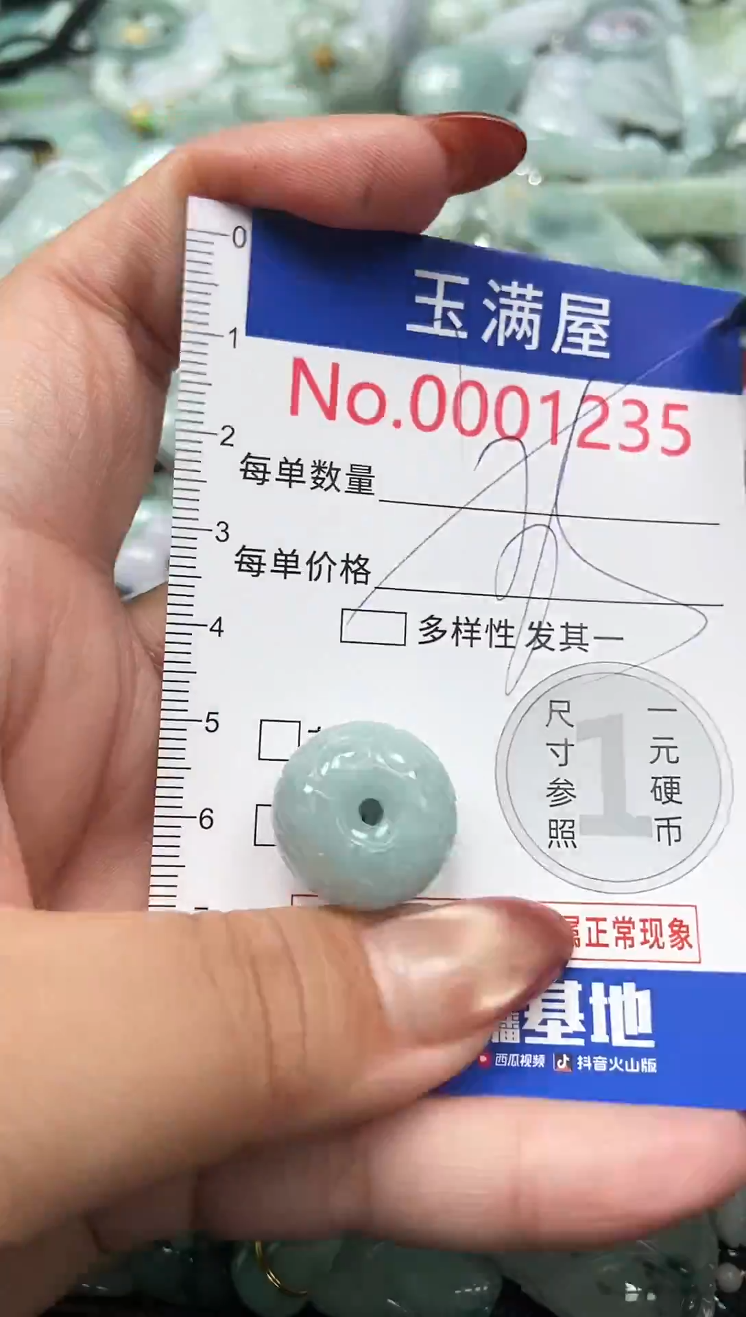 颈饰未镶嵌翡翠1235