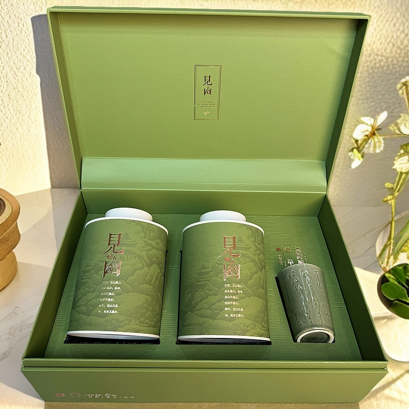 三叶堂 宜昌三峡毛尖礼盒【只有礼盒，无茶叶】可送人送礼【送人送礼】