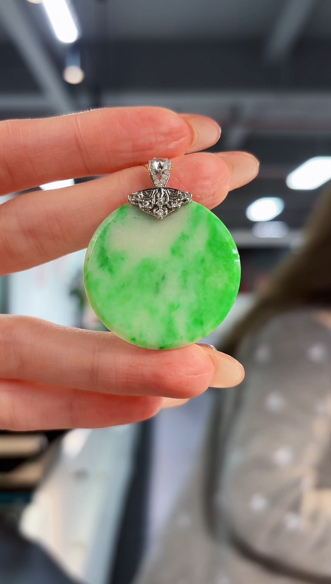 【闪购商品】翡翠颈饰未镶嵌缅料A货/支持复检/一件