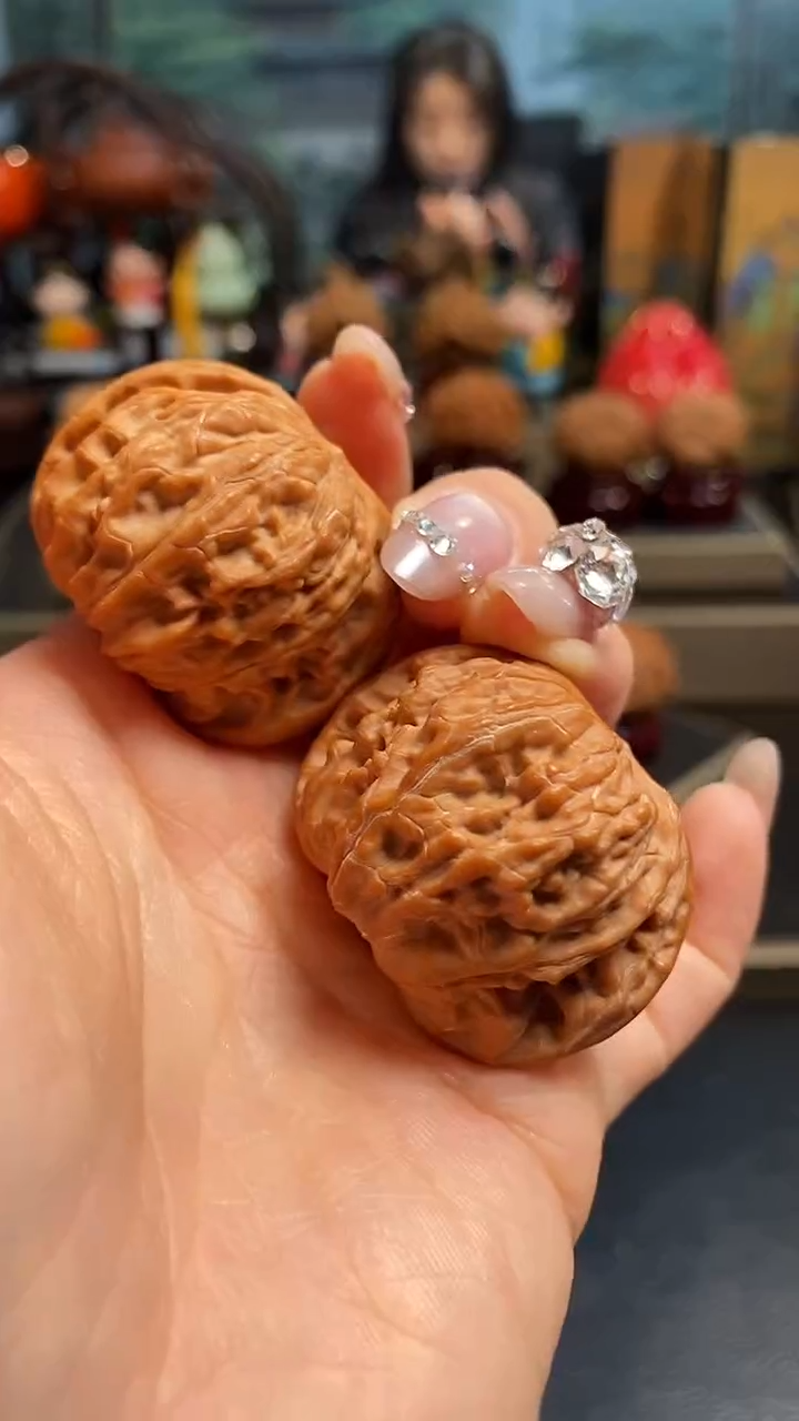 【闪购商品】文玩核桃吊坠F54磨盘39