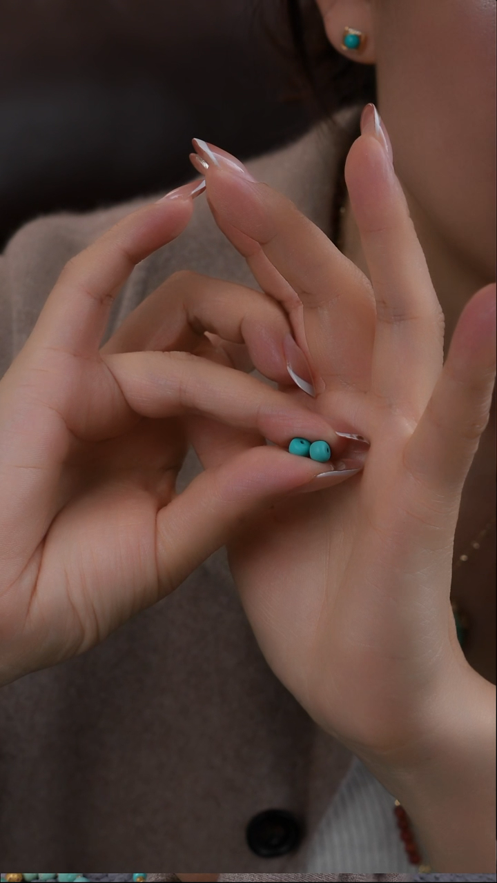 未镶嵌绿松石珠宝半成品江*芮111111