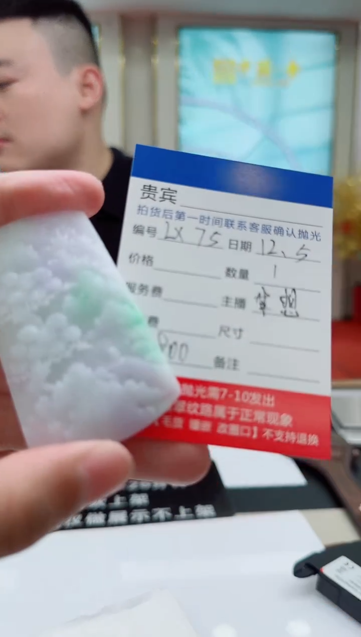 未镶嵌定制翡翠LX75翡翠吊坠-多样性发其一