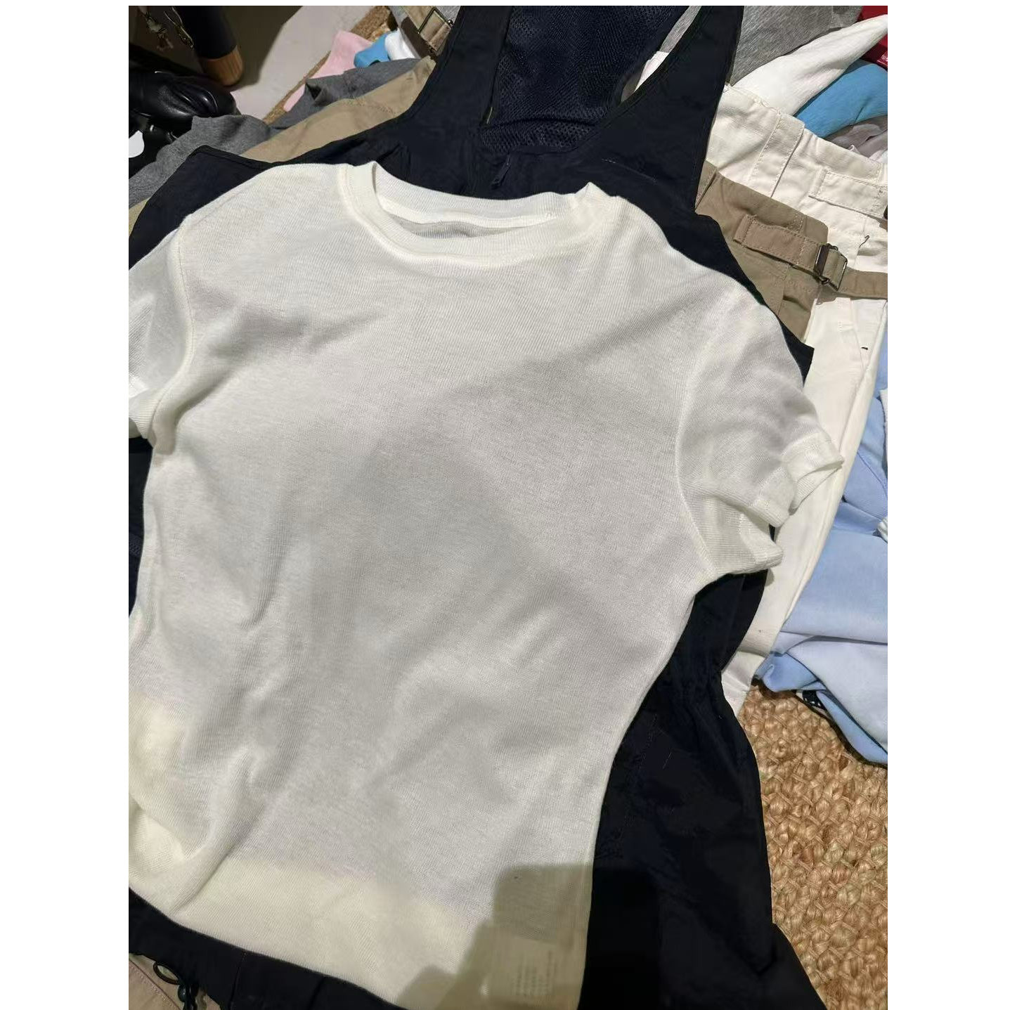 微透净版白T#Hy427