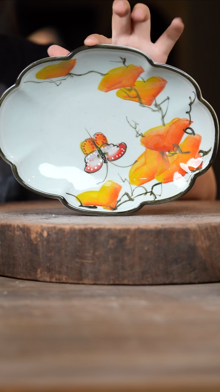 瓷片景德镇高温釉下彩（食品级）