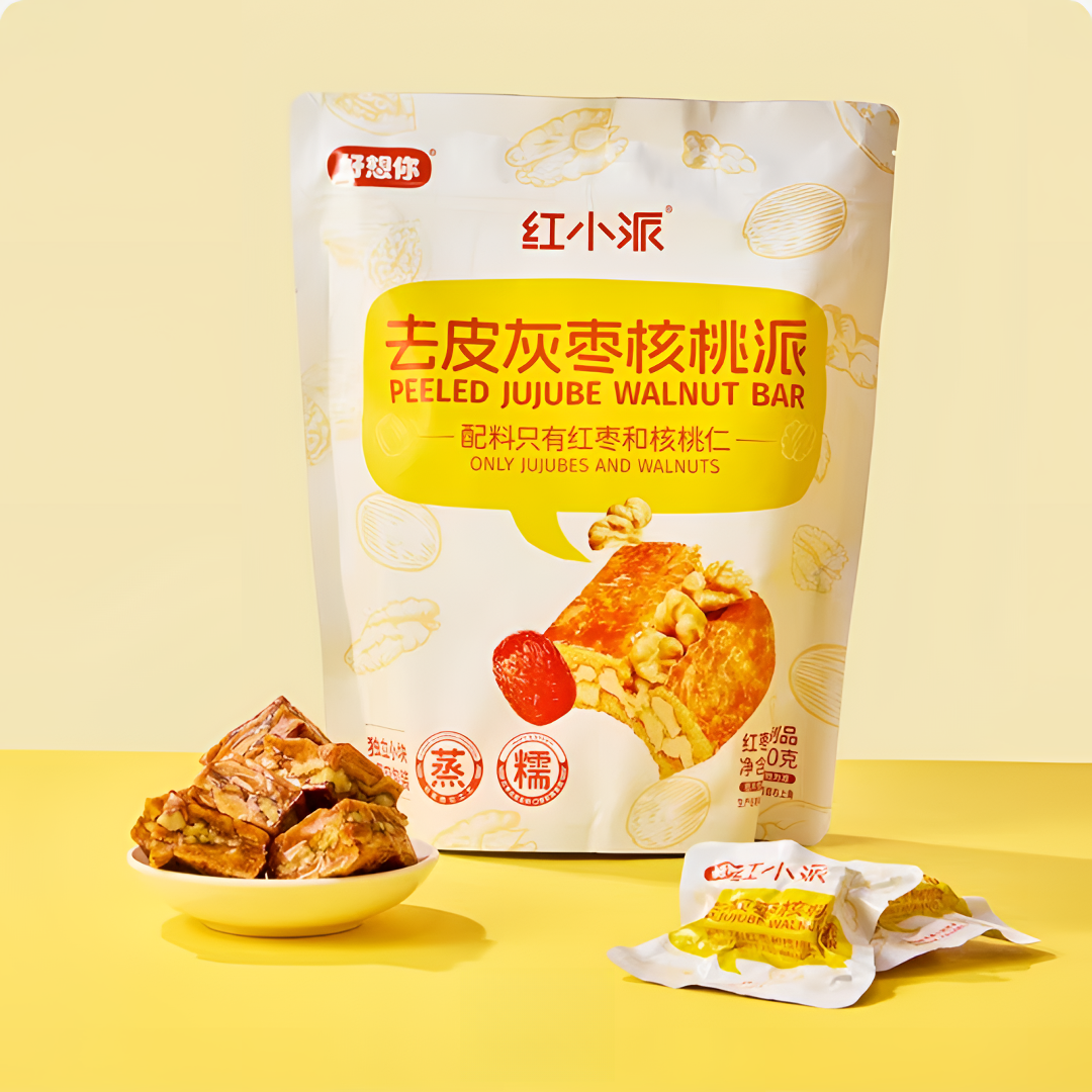 【Costco代购】去皮灰枣核桃派 配料只有红枣和核桃仁