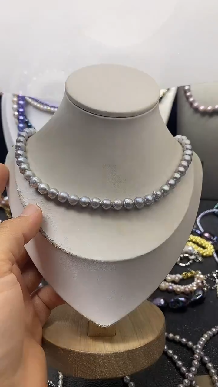 淡水珍珠未镶嵌颈饰多人