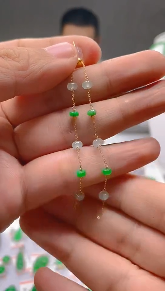 【闪购商品】翡翠颈饰18K金镶嵌新号开播，全场乱卖