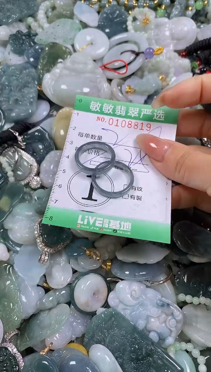 【闪购商品】翡翠颈饰未镶嵌闪购0108819多样性发其一