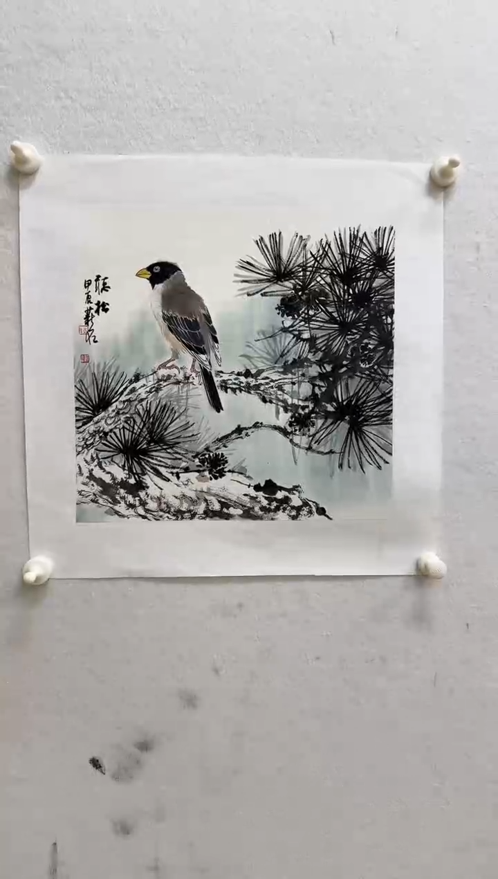 【闪购商品】国画陈薪名-绘画作品