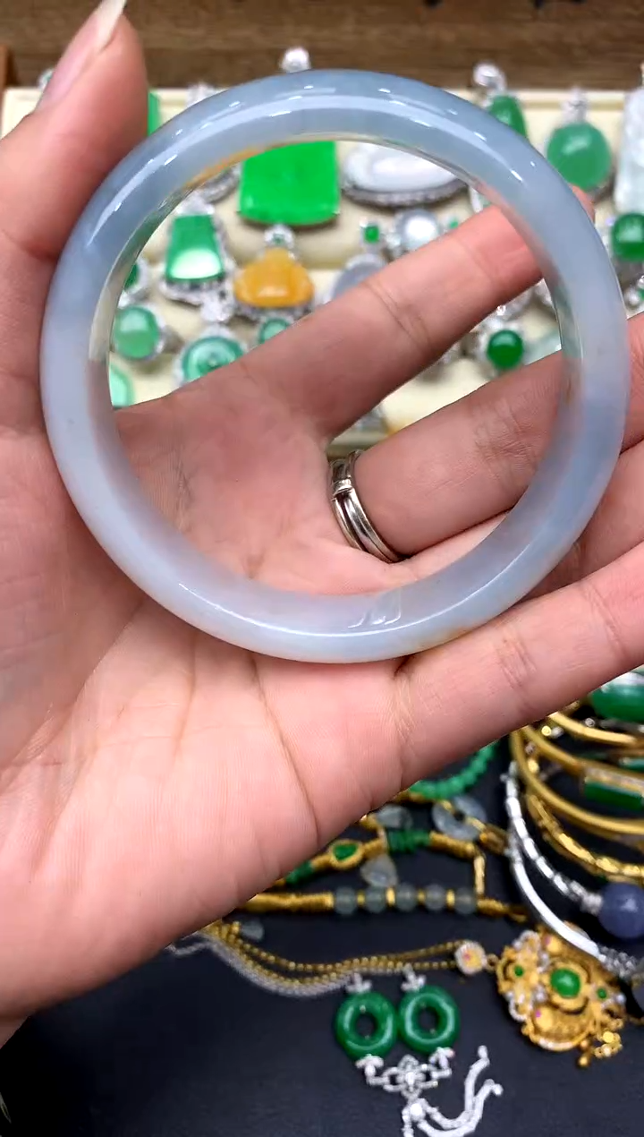 【闪购商品】翡翠手镯未镶嵌421-中国好珍宝