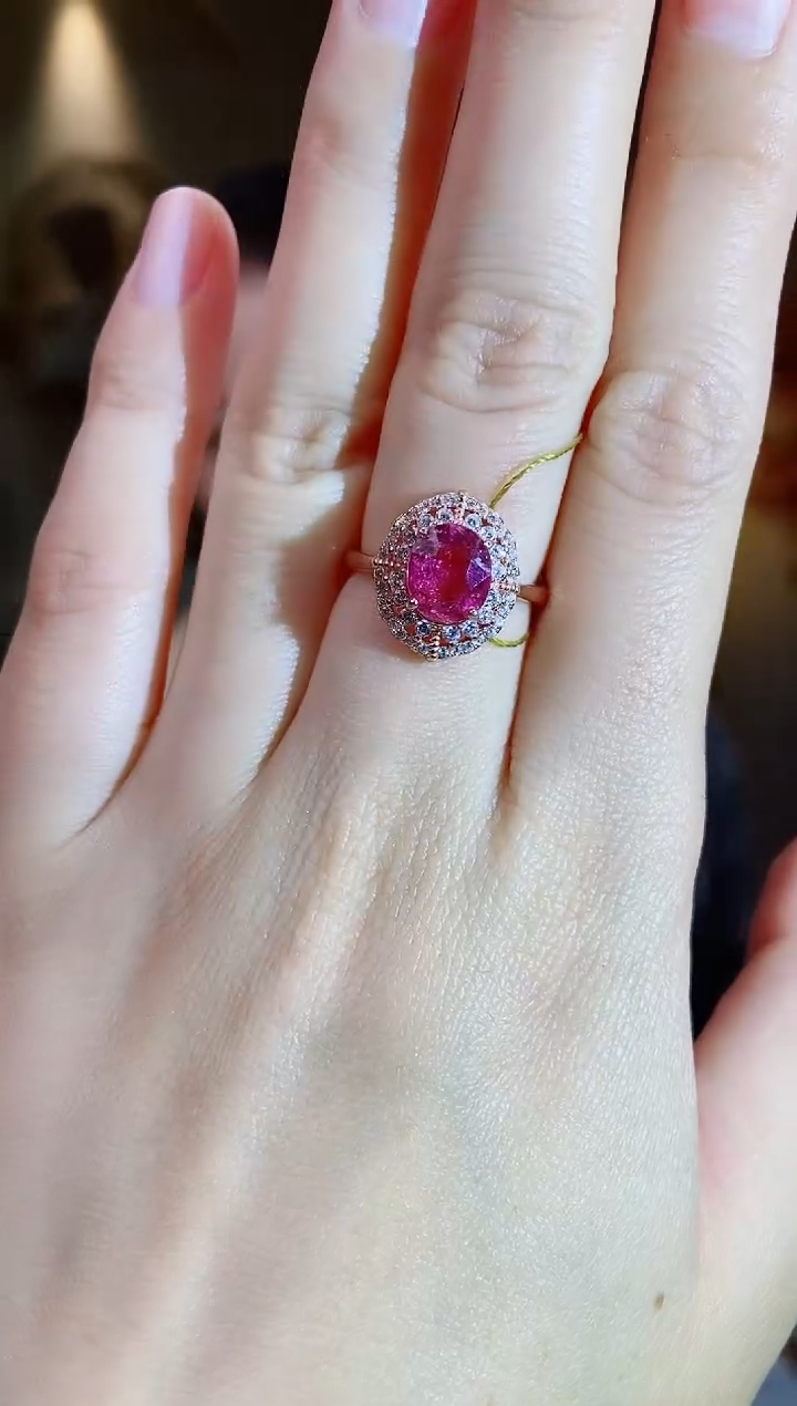 银S925镶嵌手饰碧玺手饰