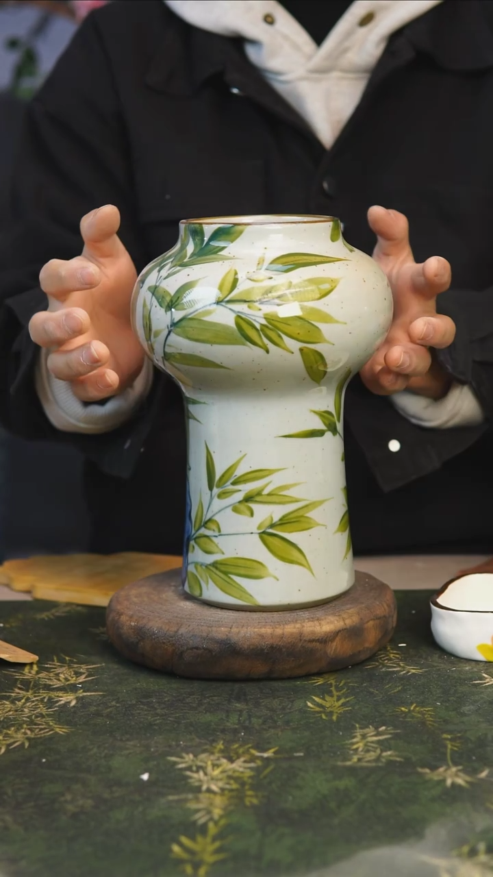 【闪购商品】景德镇高温手工陶瓷花器餐107