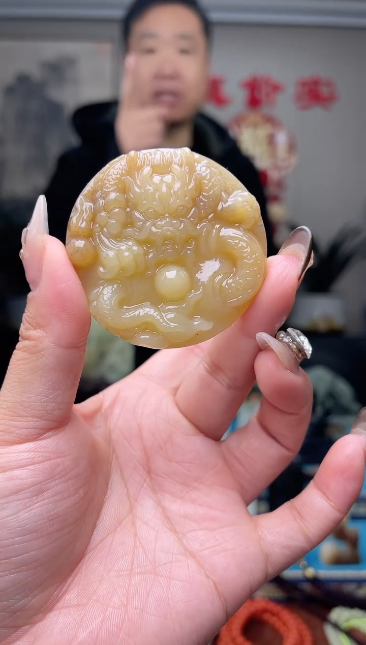 【闪购商品】和田玉挂件未镶嵌1