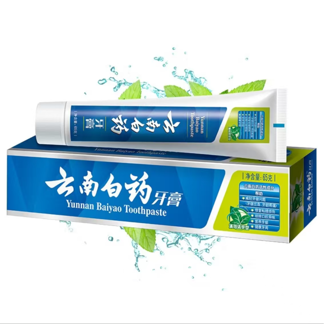 云南白药牙膏薄荷清爽65g