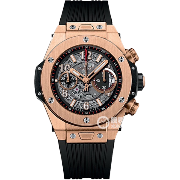 99新 Hublot/宇舶表 老佛爷/宇舶411/自动机械/单表/45mm