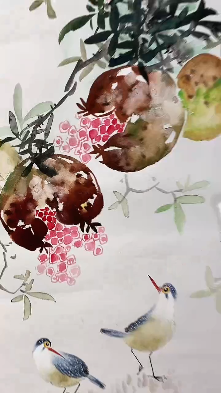 国画国画画都展厅国画作品B10