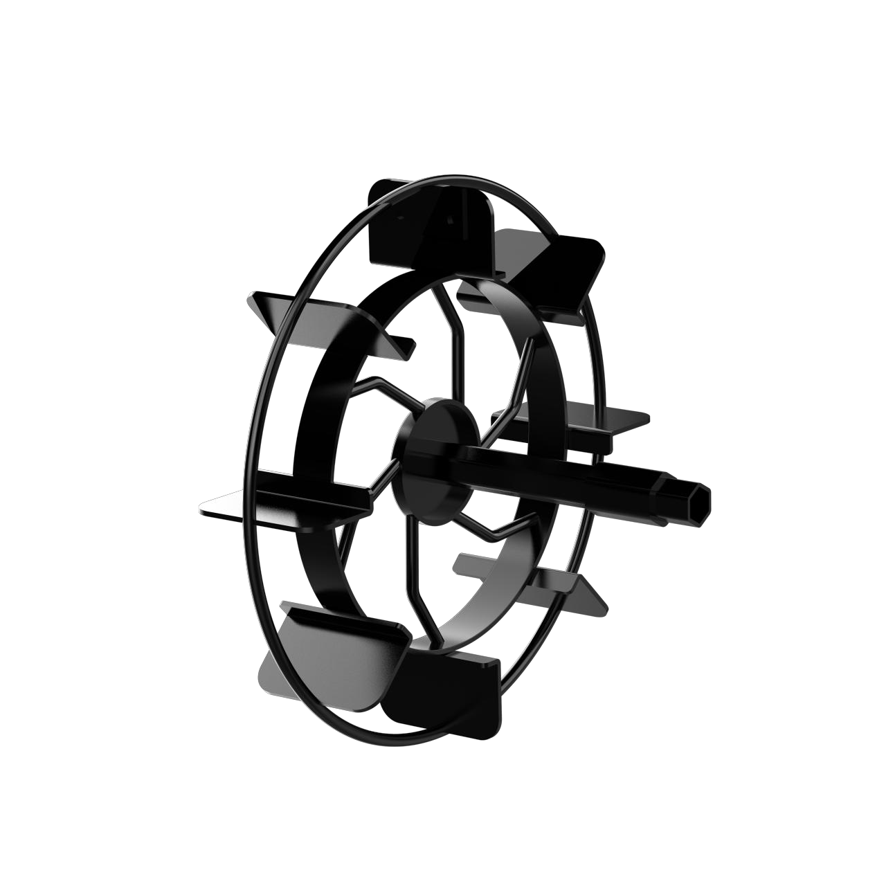 华世丹坐耕机后轮水田驱动轮农具配件水田轮耕田