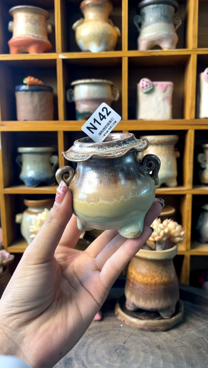 142内口4【多肉花盆多肉盆】