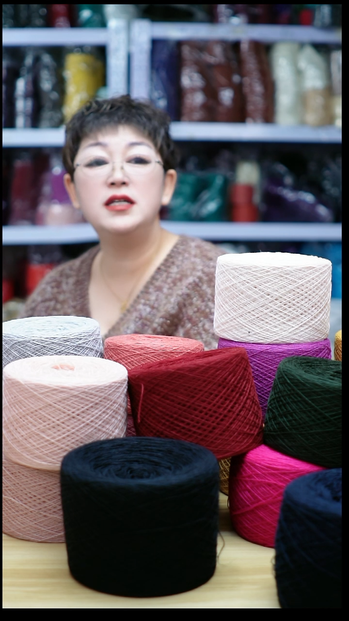 羊绒欢姐编织E128