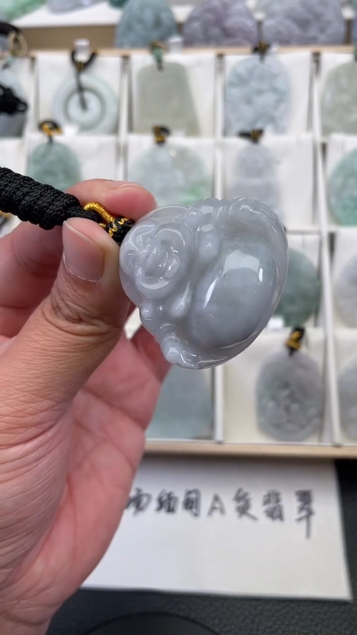 颈饰未镶嵌翡翠天然缅甸翡翠A货265