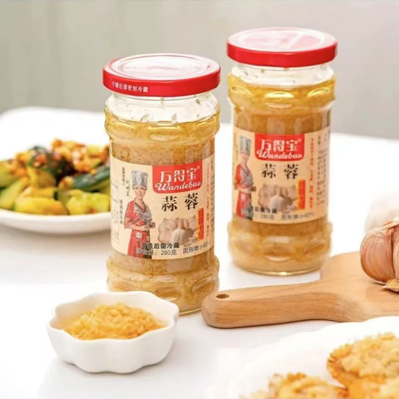 【万得宝蒜蓉】缺货会发黄明记的哦～