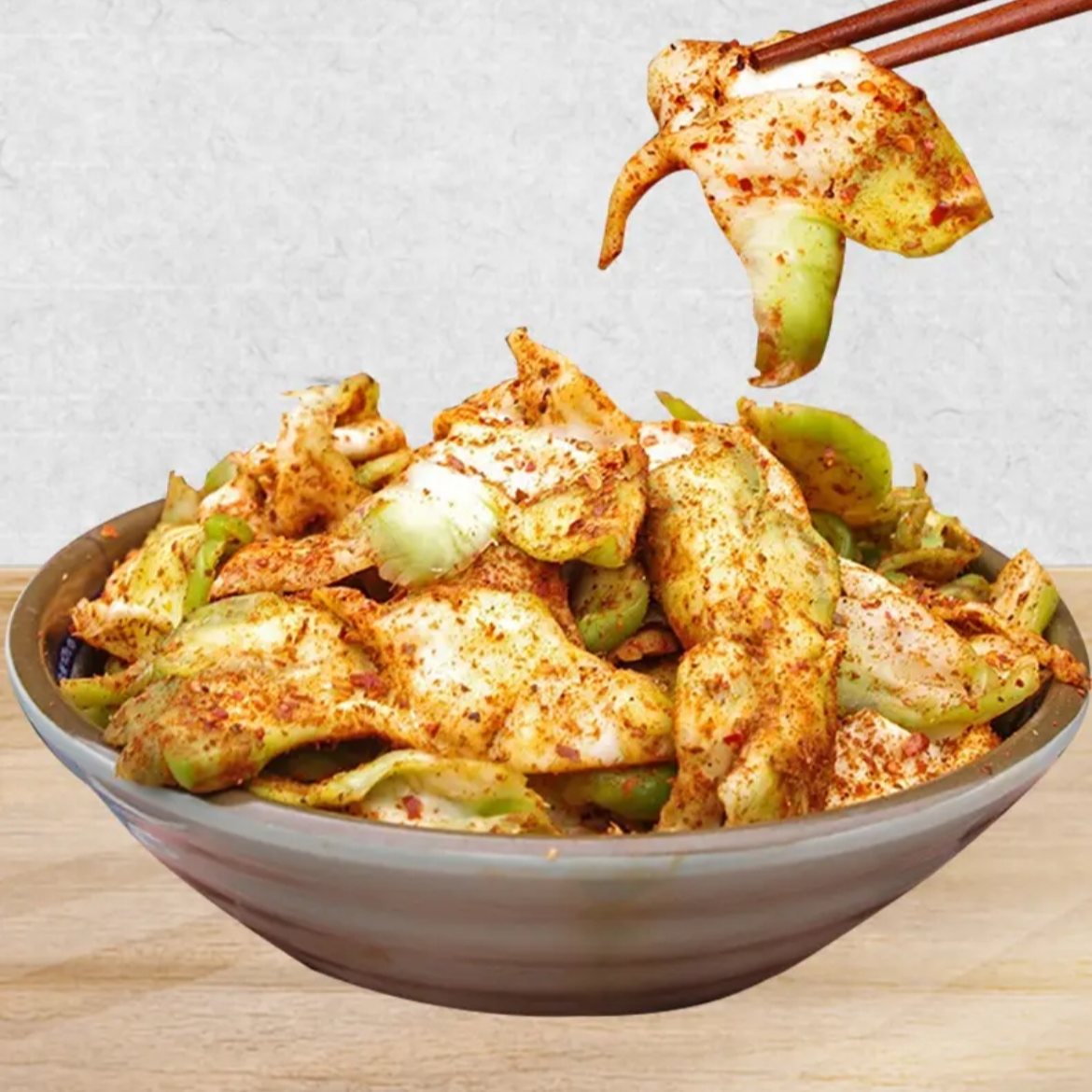 盒装重庆特产麻辣味正宗手工榨菜片250g配粥下饭开味解腻手工菜