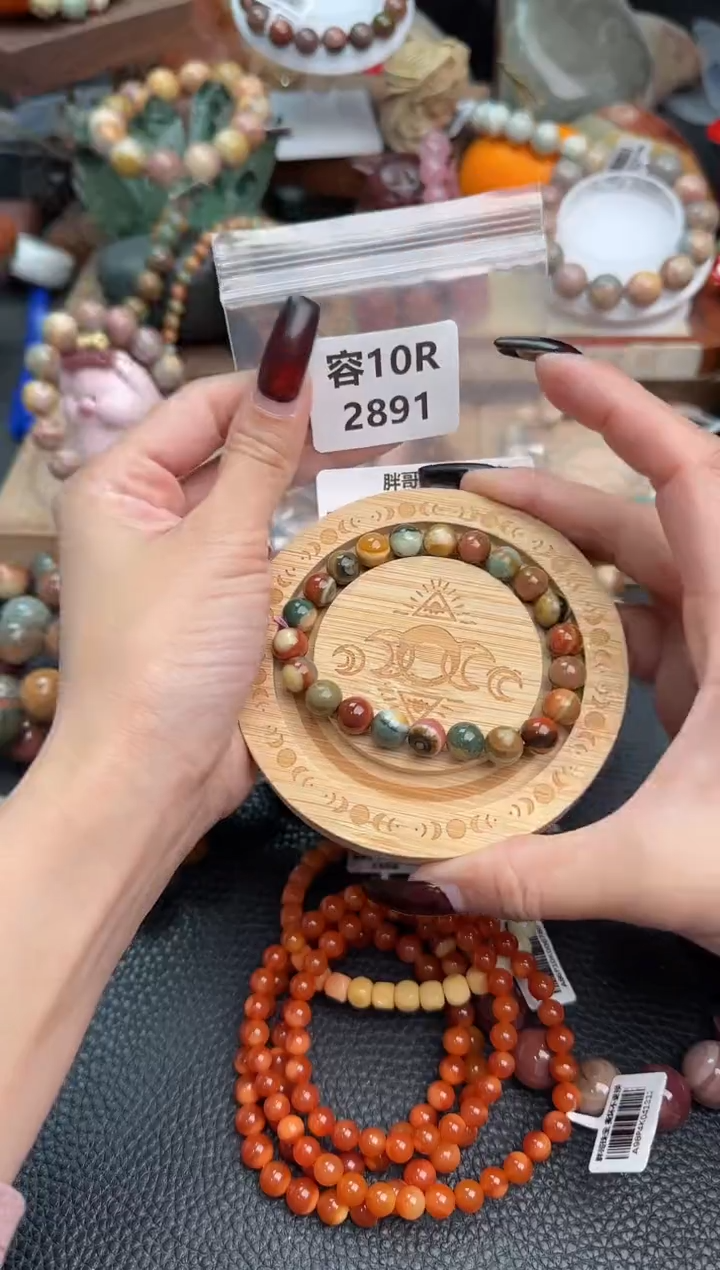 【闪购商品】石英质玉手链未镶嵌10R2891