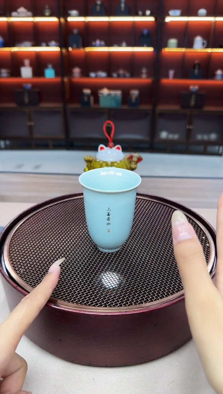 上善若水-闻香杯(一对）