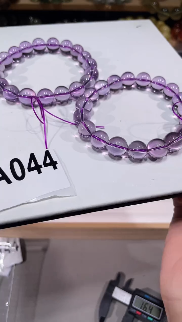 未镶嵌手链水晶A044紫水晶手链11多样性发一
