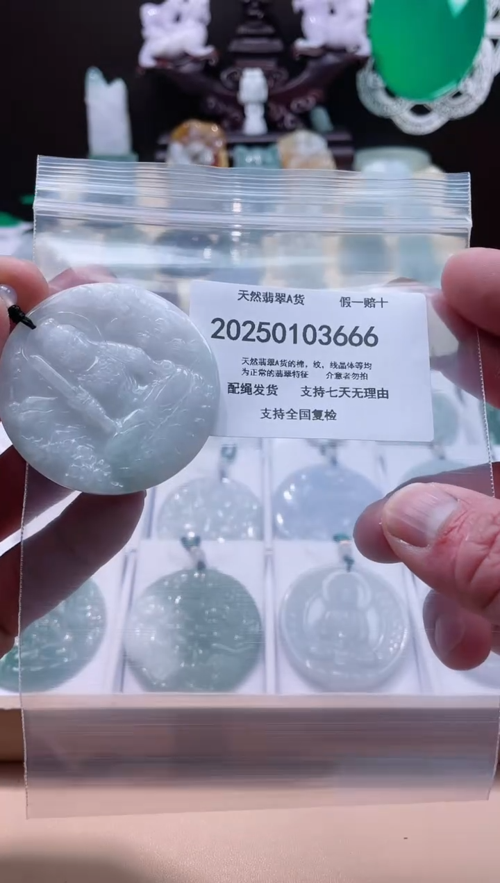 【闪购商品】翡翠颈饰未镶嵌闪购商品8号店200250010013