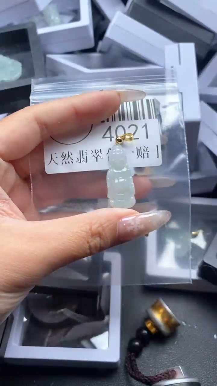 颈饰未镶嵌翡翠4021