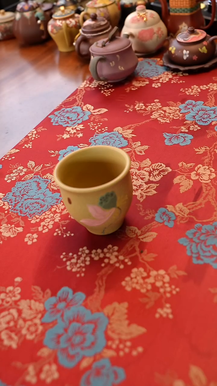 茶壶紫砂黄段荷花杯