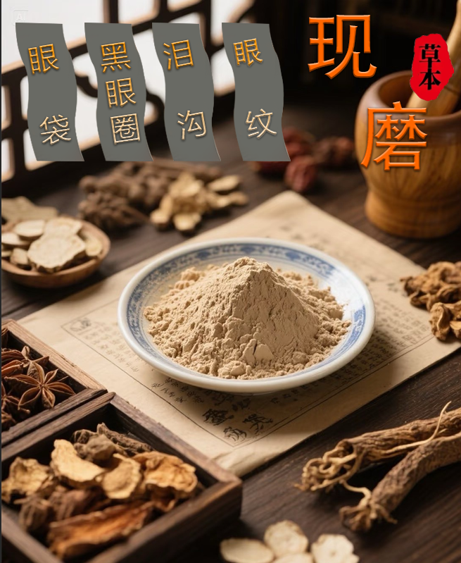 4号【恕慧】眀眸眼膜粉传承中草本组合梦百颜黄芪眼霜