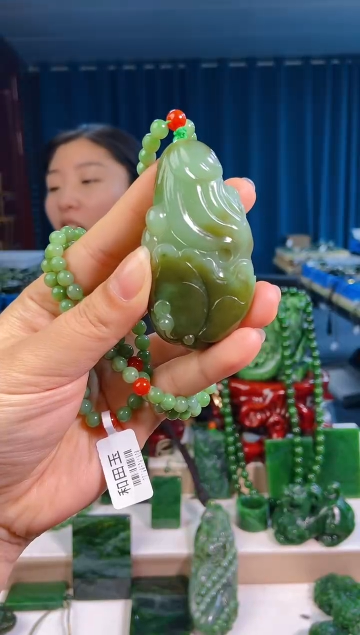【闪购商品】和田玉挂件未镶嵌1