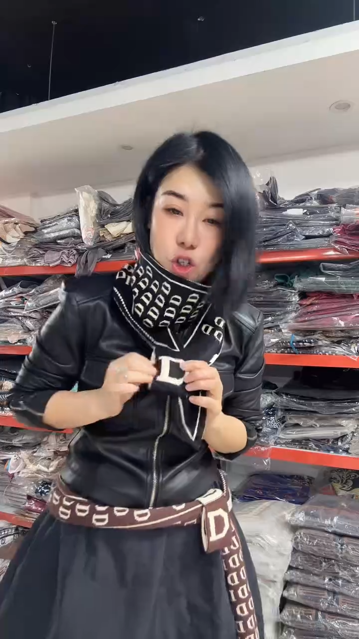 欧根纱芳姐围巾福利007