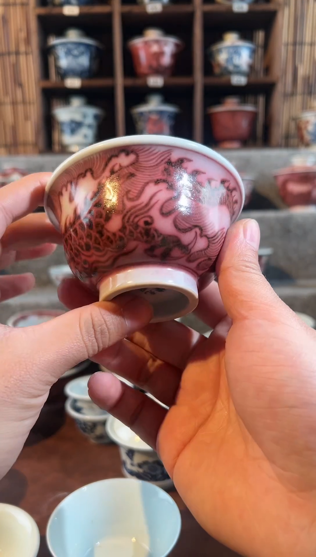 【闪购商品】天禄言瓷龙纹压手u