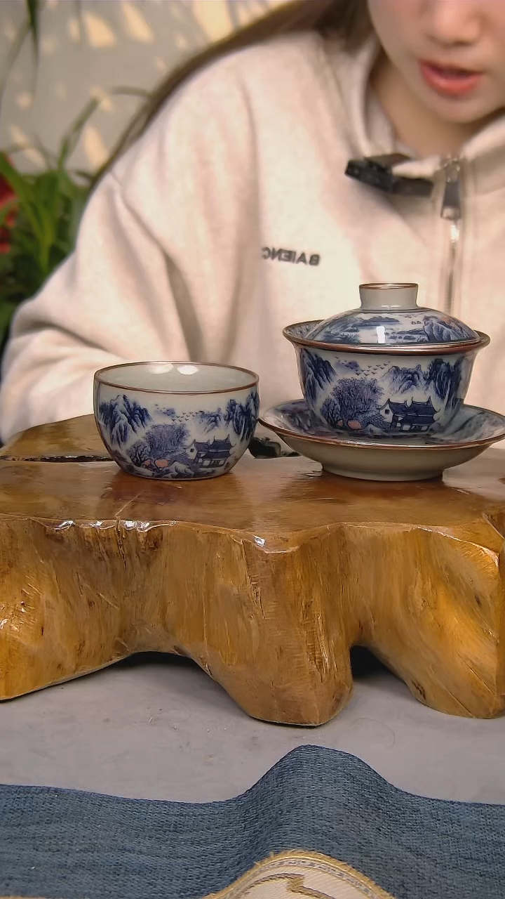 【闪购商品】简装家用款2件套 陶瓷家用茶具系列