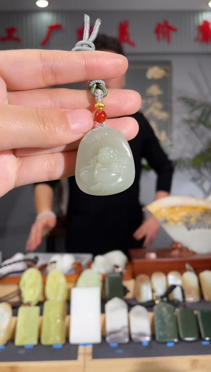 【闪购商品】和田玉颈饰未镶嵌拍一发一 多样性发货