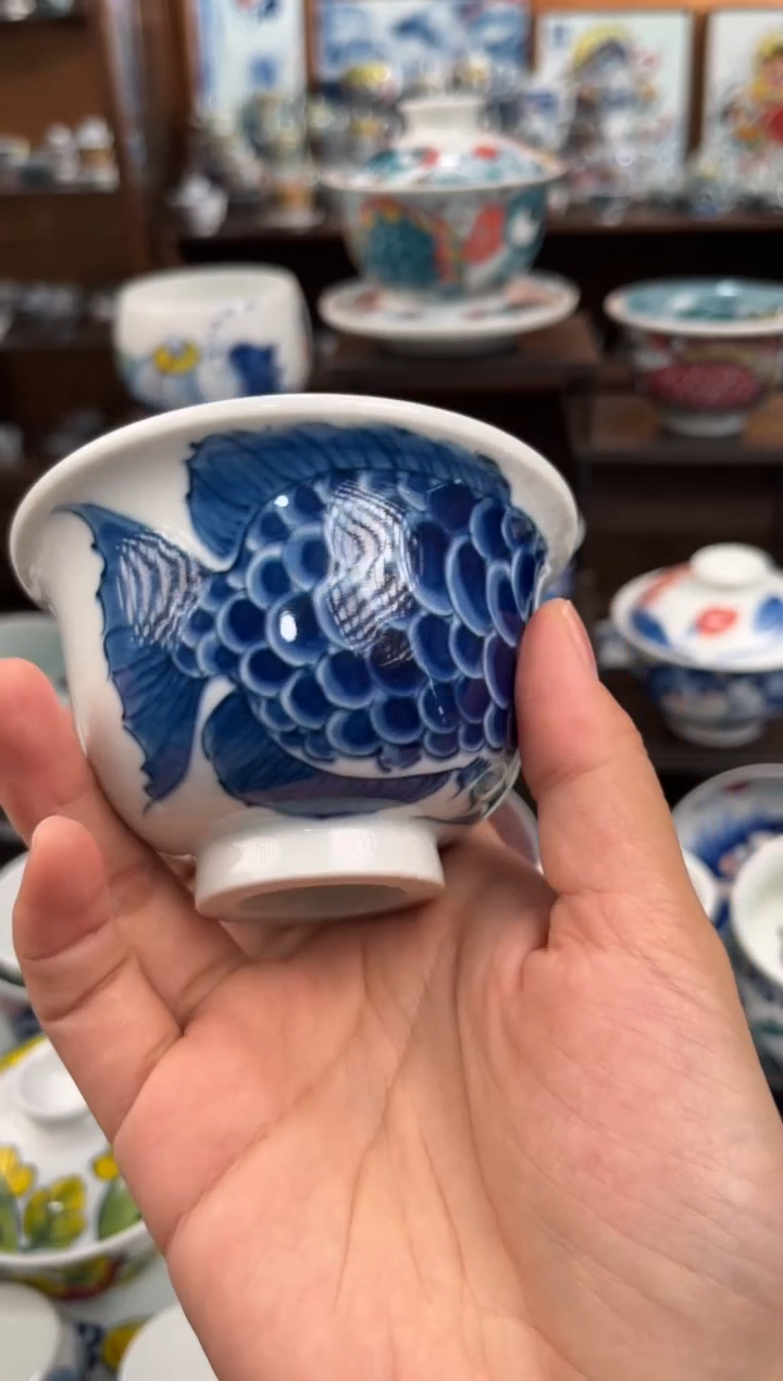 昨明蓝鱼献瑞大压手