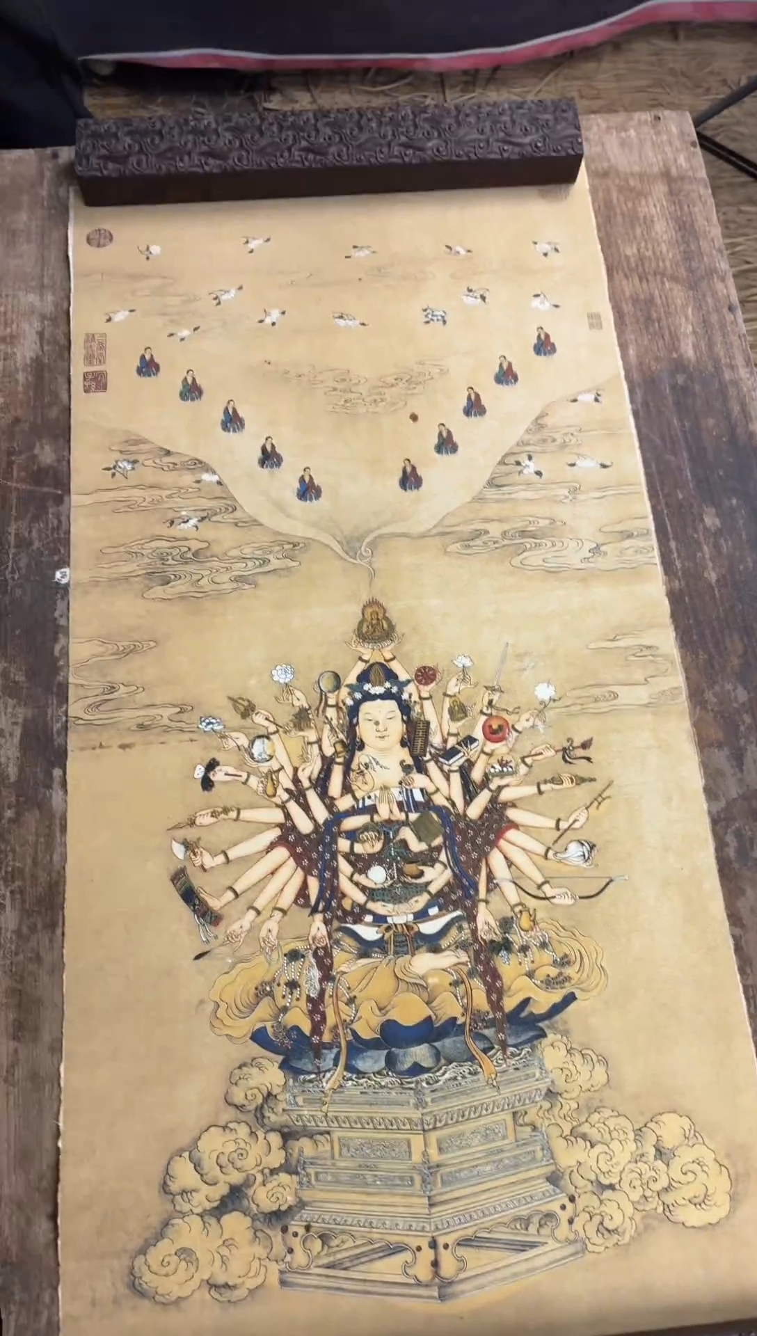装裱画澄空梵像高端精选链接AA68