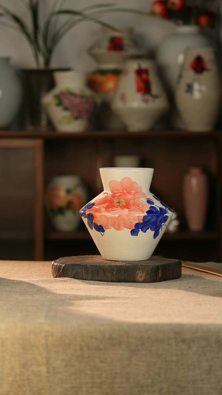 【闪购商品】瓶景德镇高温瓷器