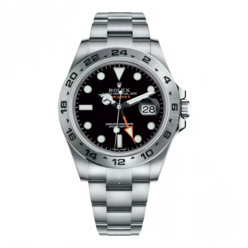 99新 Rolex/劳力士 探险家型/自动机械/蚝式钢/42毫米/18年全套