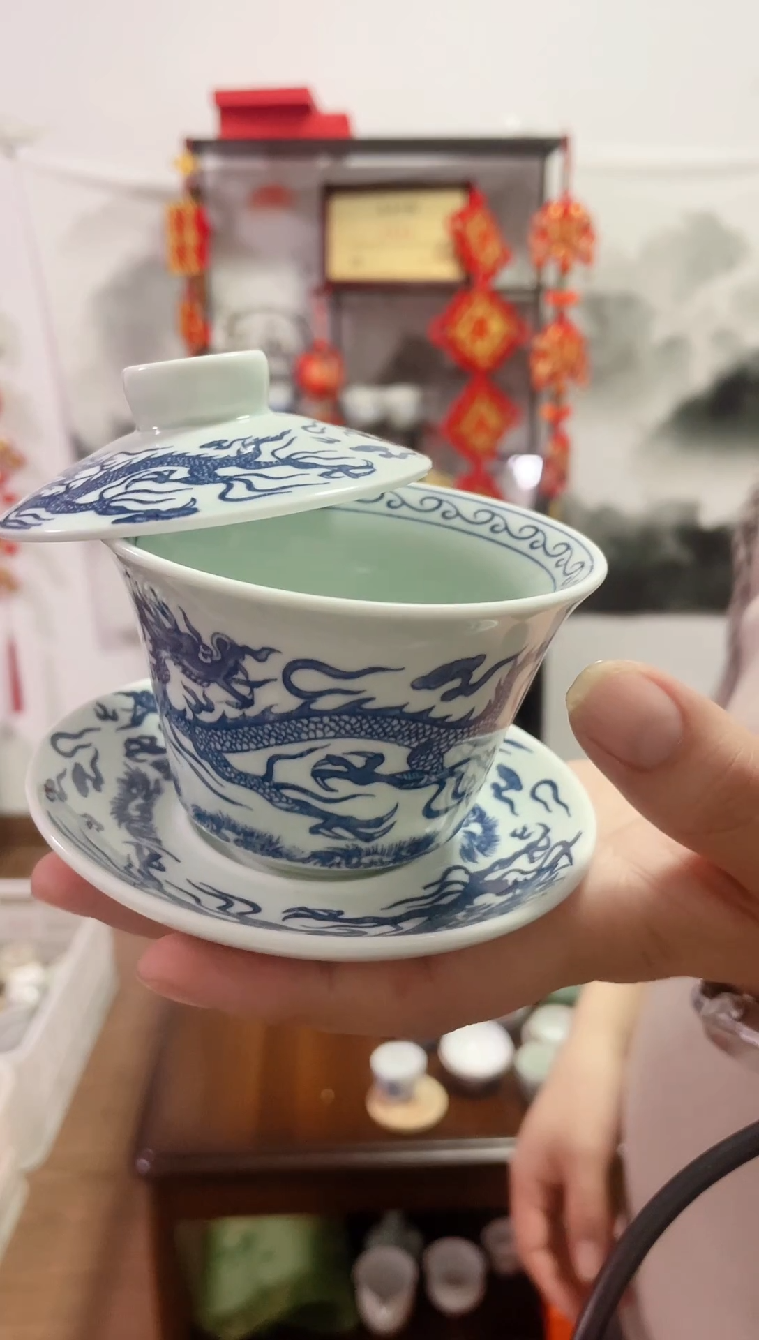 【闪购商品】【瓷心匠物】直播间福利专款龙盖碗