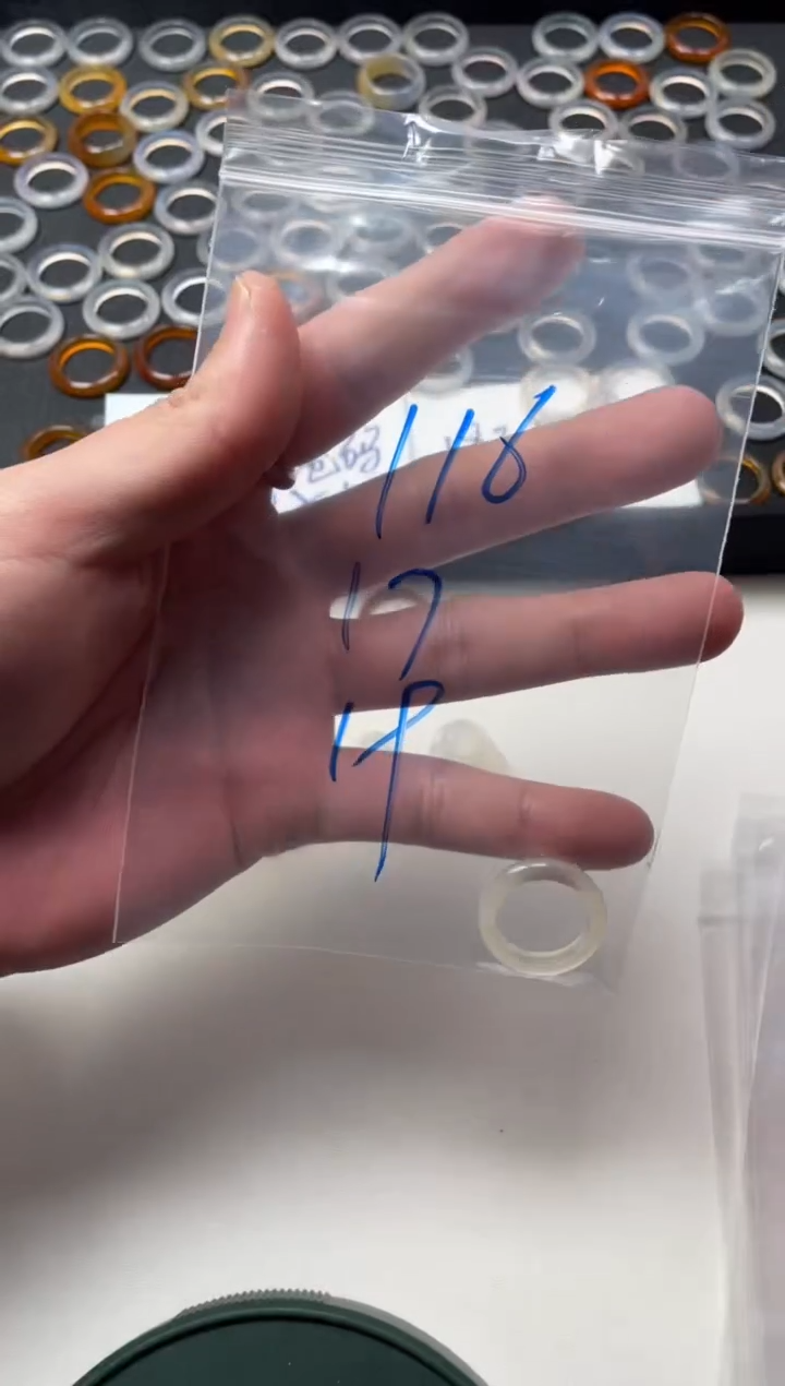 【闪购商品】玛瑙/玉髓戒指未镶嵌116