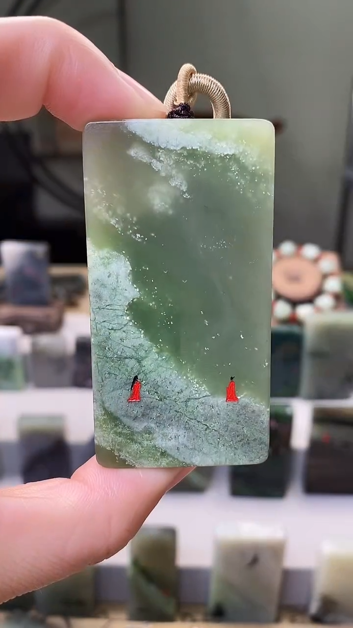 【闪购商品】和田玉挂件未镶嵌14