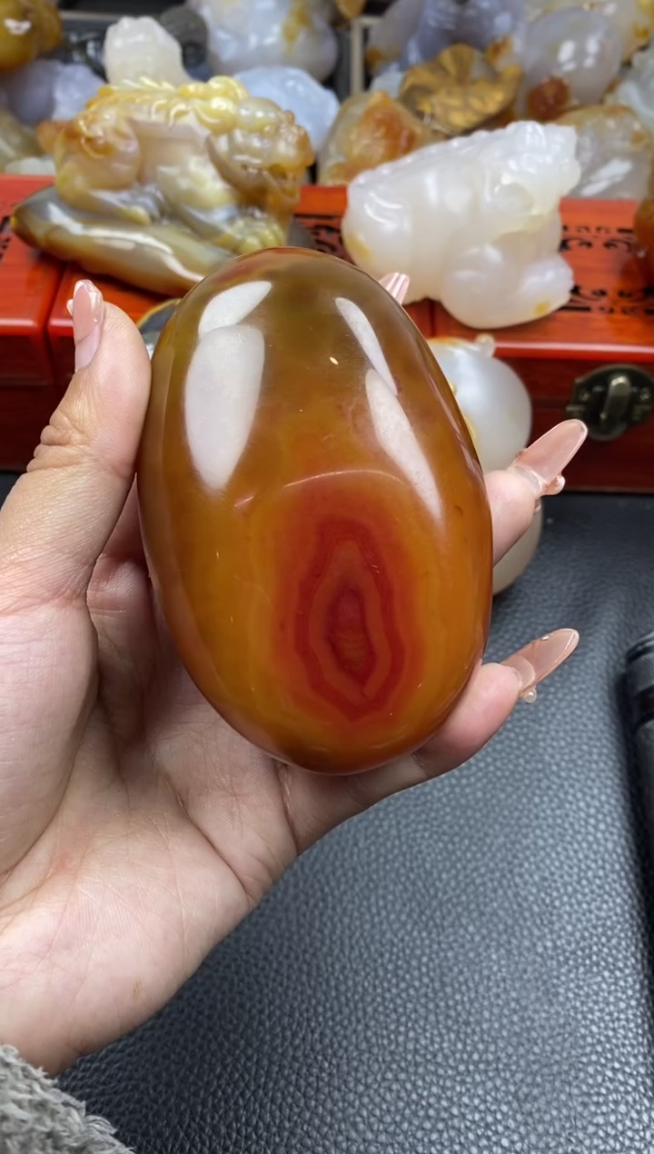 【闪购商品】玛瑙/玉髓手把未镶嵌00