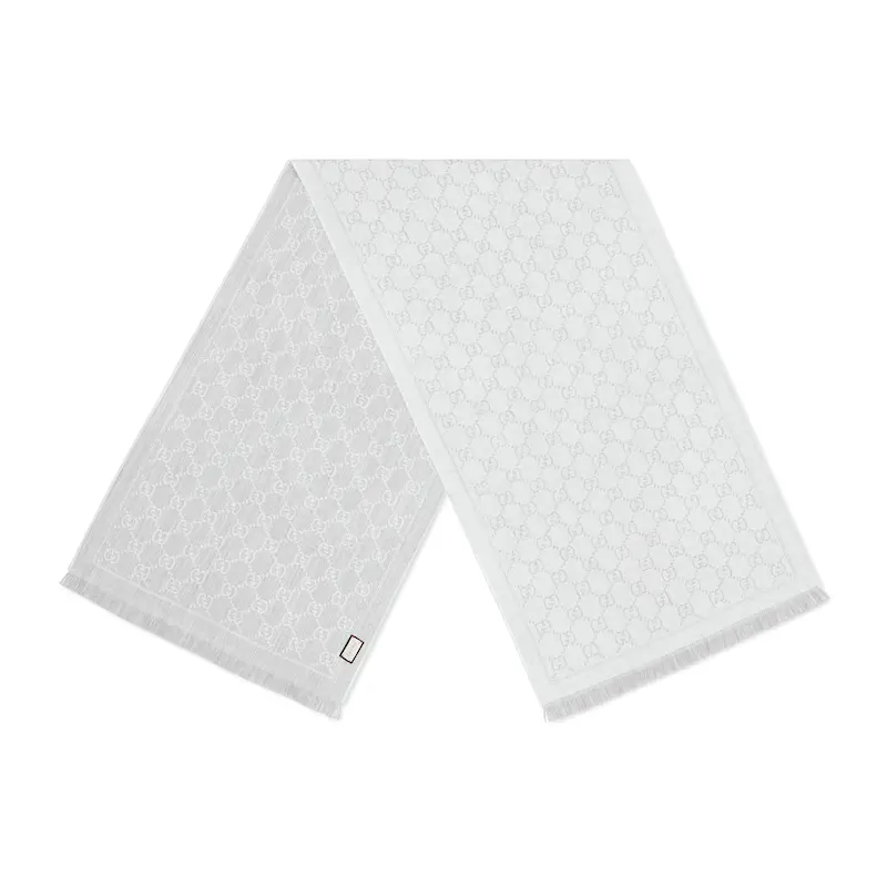 GUCCI/古驰GUCCI古驰 提花图案针织短流苏 133483-3G200-1763 加